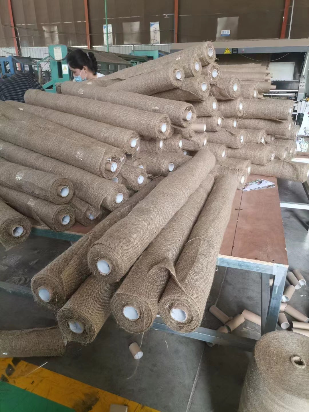 Jute Decorative Background Linen